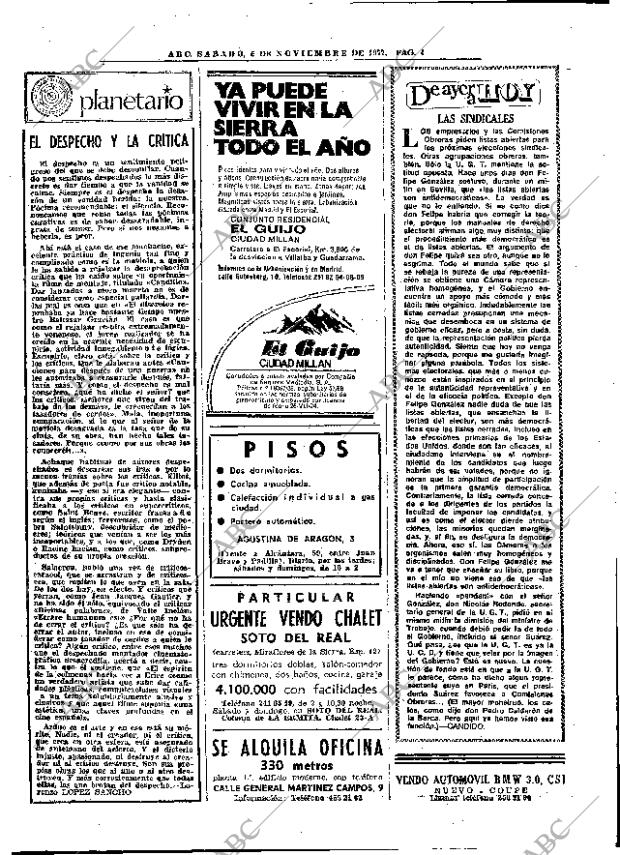 ABC MADRID 05-11-1977 página 16