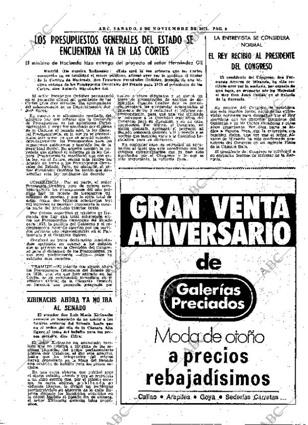 ABC MADRID 05-11-1977 página 21