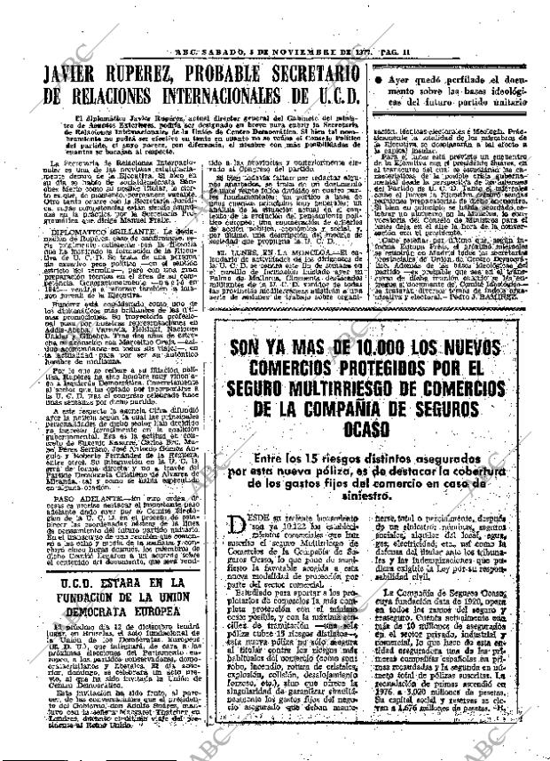 ABC MADRID 05-11-1977 página 23
