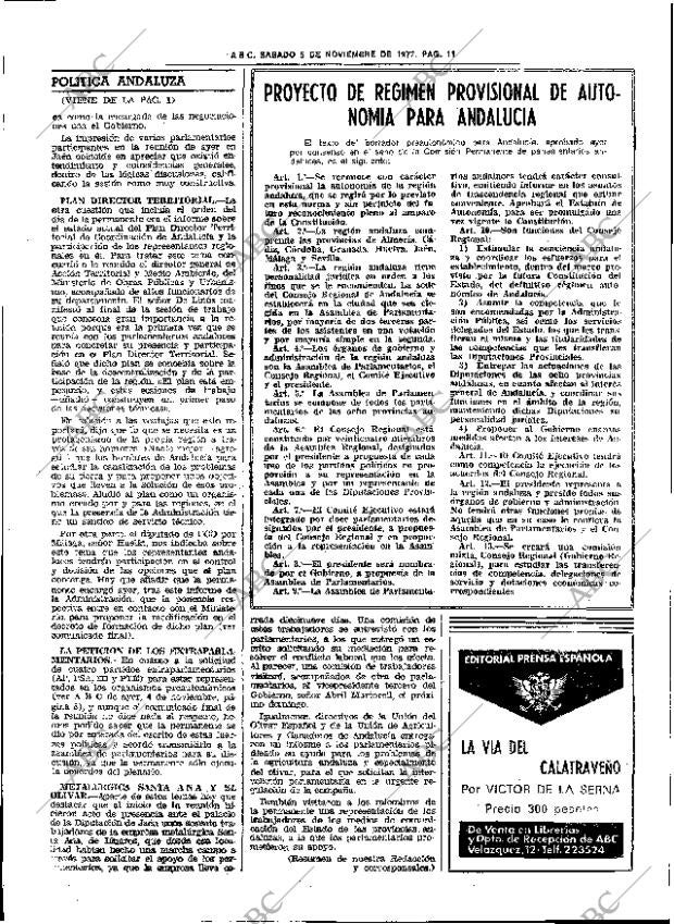 ABC SEVILLA 05-11-1977 página 19