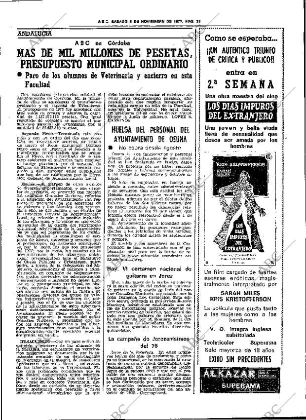 ABC SEVILLA 05-11-1977 página 29