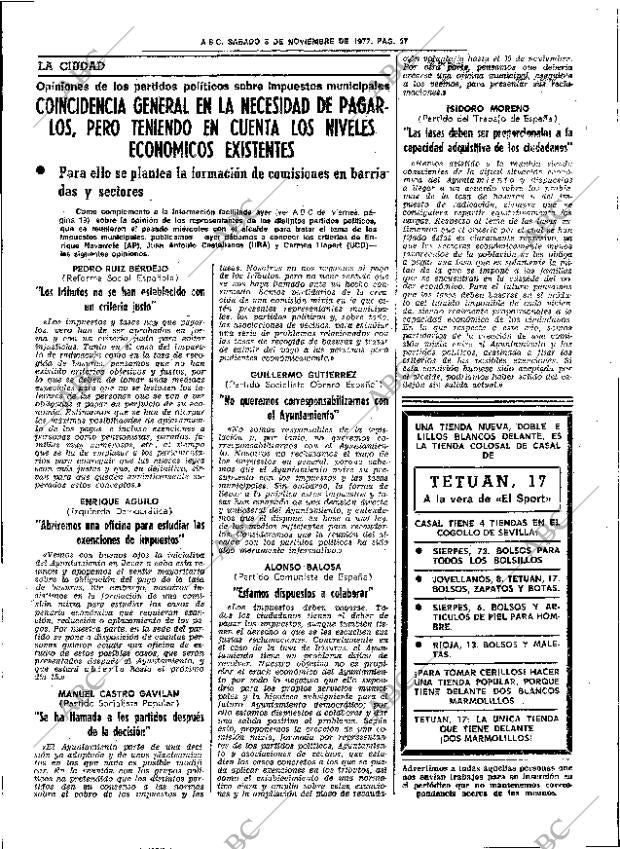 ABC SEVILLA 05-11-1977 página 35