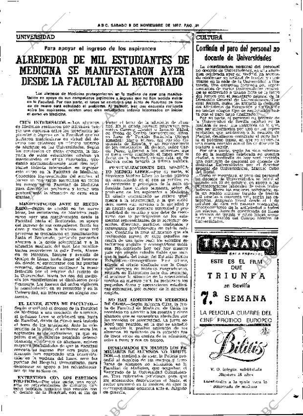 ABC SEVILLA 05-11-1977 página 39