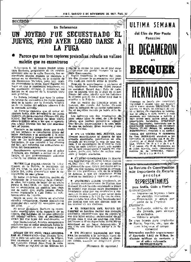 ABC SEVILLA 05-11-1977 página 45