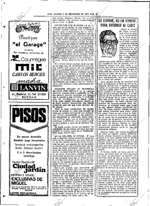 ABC SEVILLA 05-11-1977 página 48