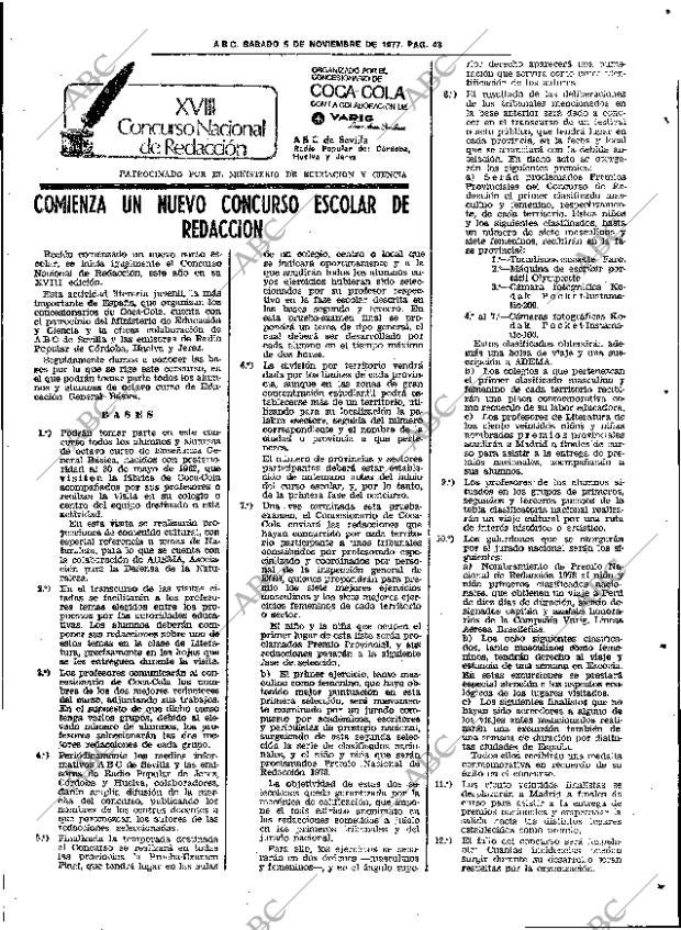 ABC SEVILLA 05-11-1977 página 51