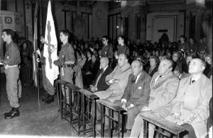 Celebración, en la iglesia de san Manuel y san Benito, en Madrid, de un funeral...