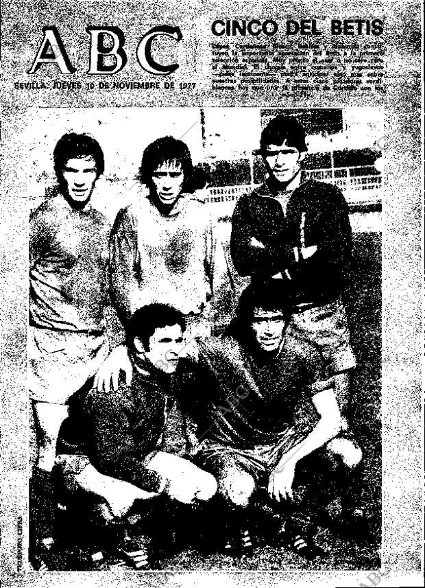 ABC SEVILLA 10-11-1977 página 1