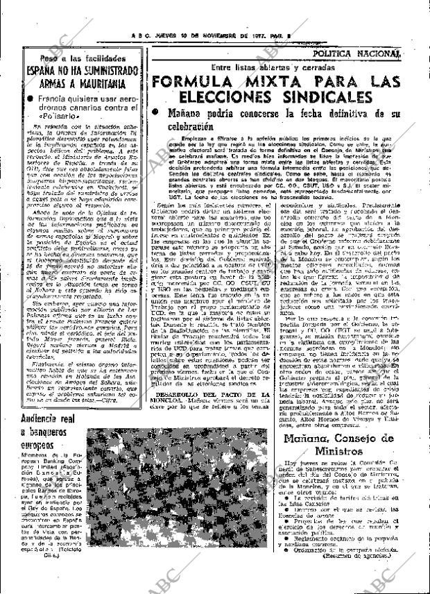 ABC SEVILLA 10-11-1977 página 11