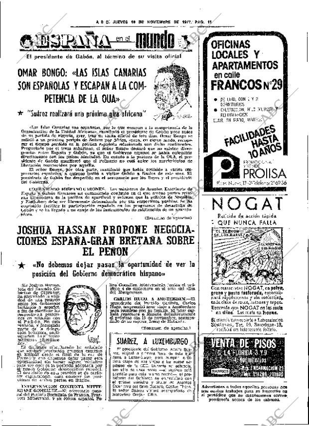 ABC SEVILLA 10-11-1977 página 19