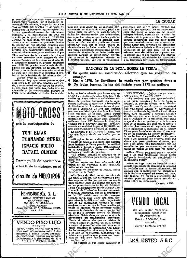 ABC SEVILLA 10-11-1977 página 30