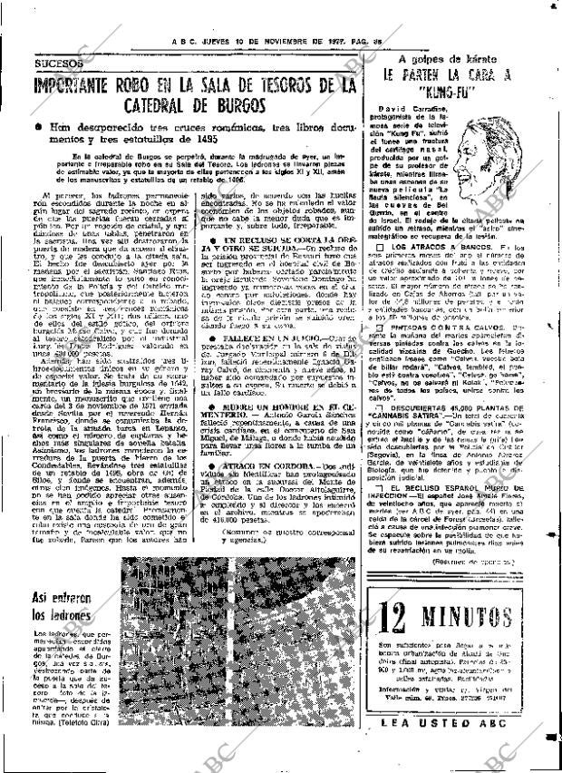 ABC SEVILLA 10-11-1977 página 43