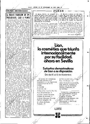 ABC SEVILLA 10-11-1977 página 49