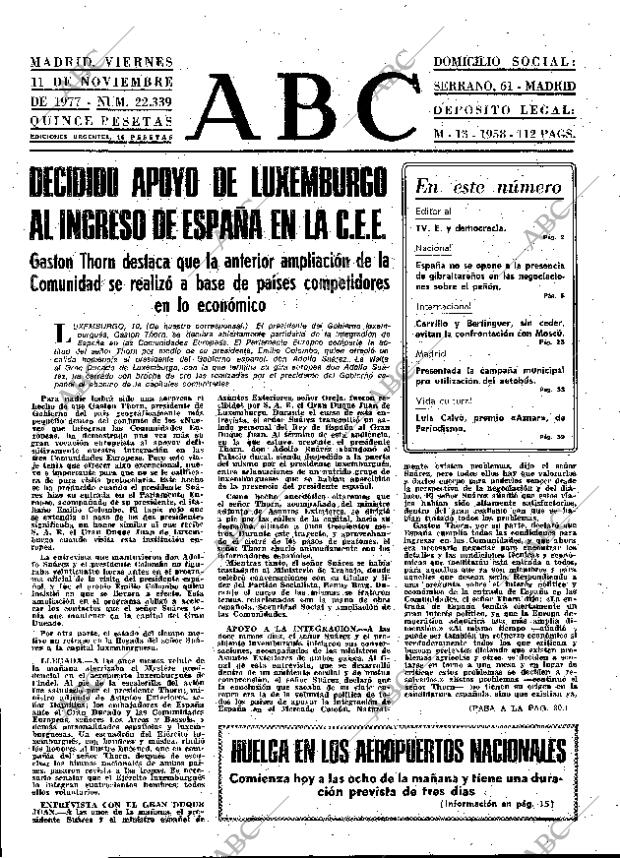 ABC MADRID 11-11-1977 página 17