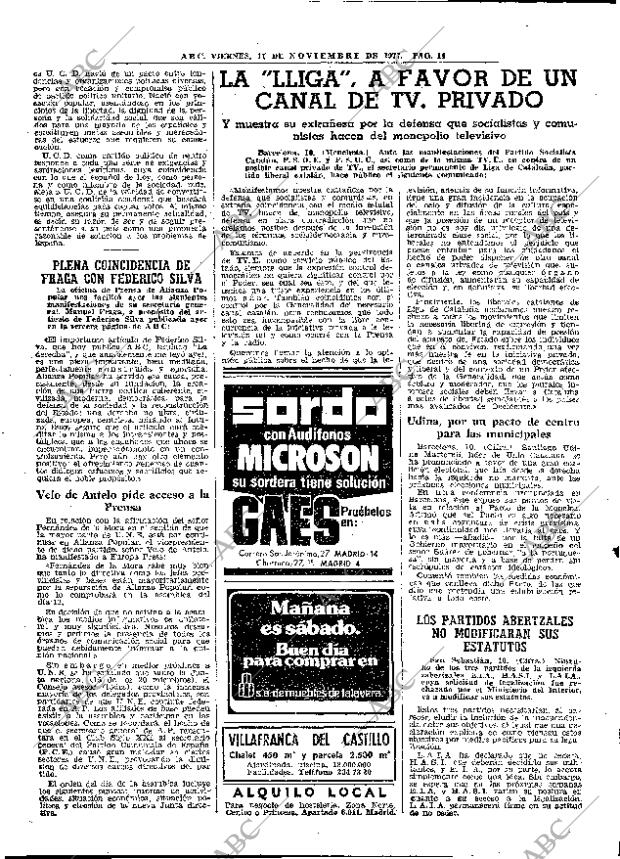 ABC MADRID 11-11-1977 página 30
