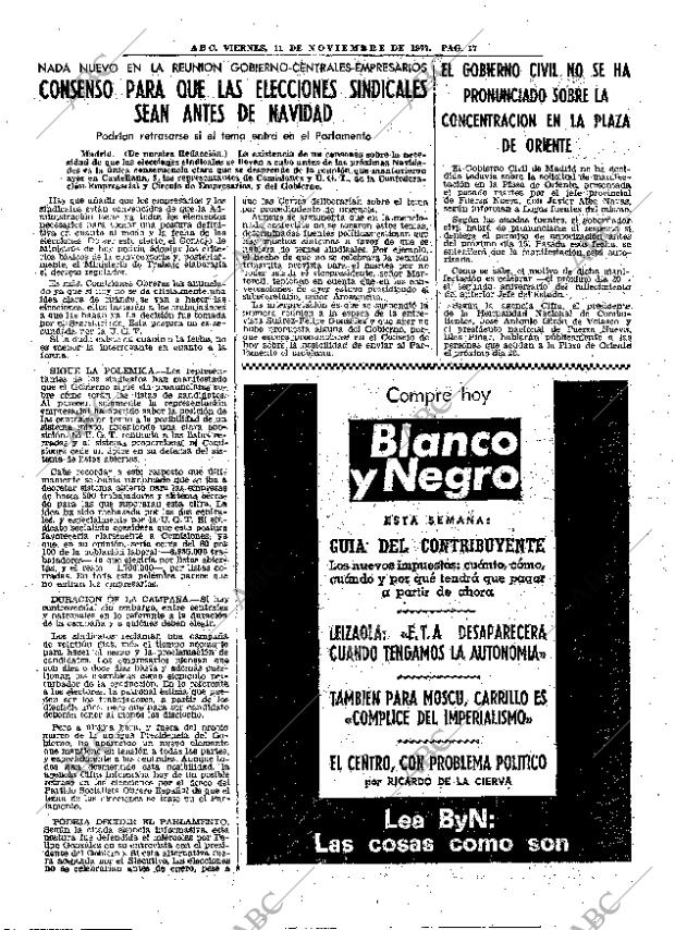 ABC MADRID 11-11-1977 página 33
