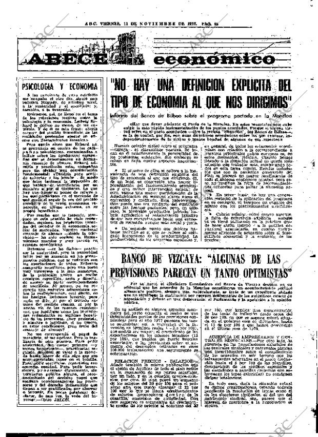 ABC MADRID 11-11-1977 página 61