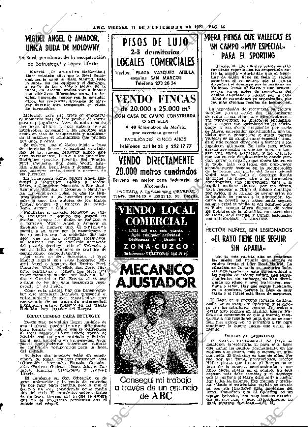 ABC MADRID 11-11-1977 página 72