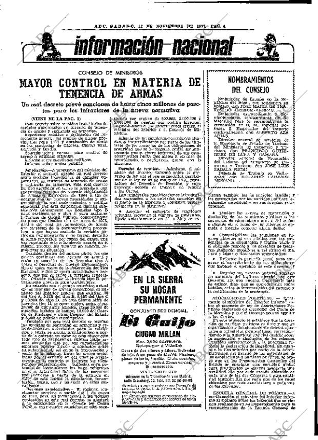 ABC MADRID 12-11-1977 página 16