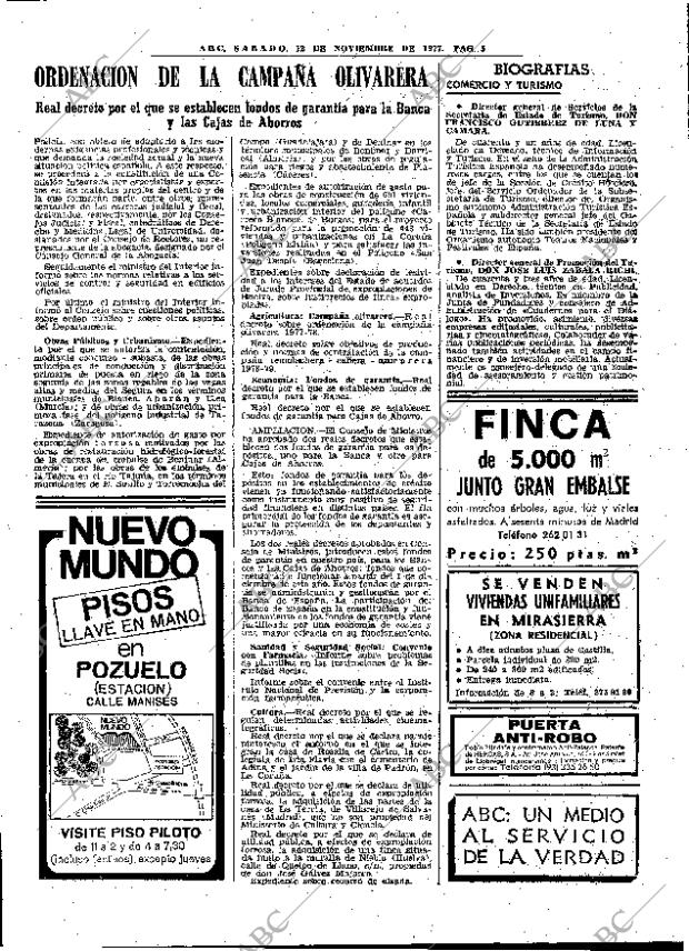 ABC MADRID 12-11-1977 página 17