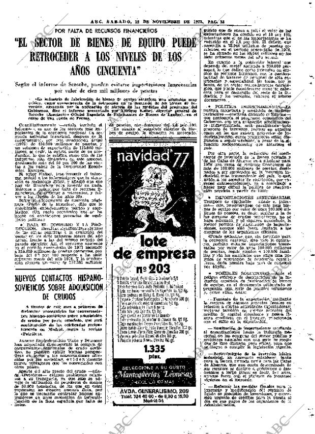 ABC MADRID 12-11-1977 página 47