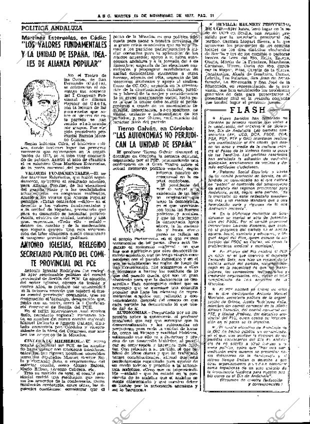 ABC SEVILLA 15-11-1977 página 27