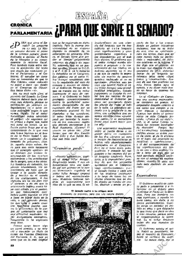 BLANCO Y NEGRO MADRID 16-11-1977 página 22