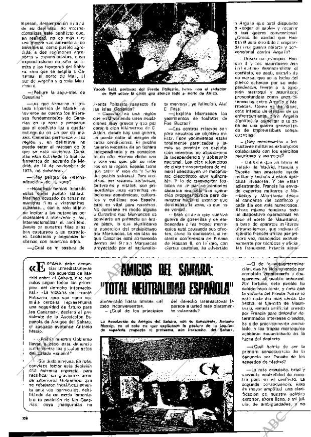 BLANCO Y NEGRO MADRID 16-11-1977 página 26