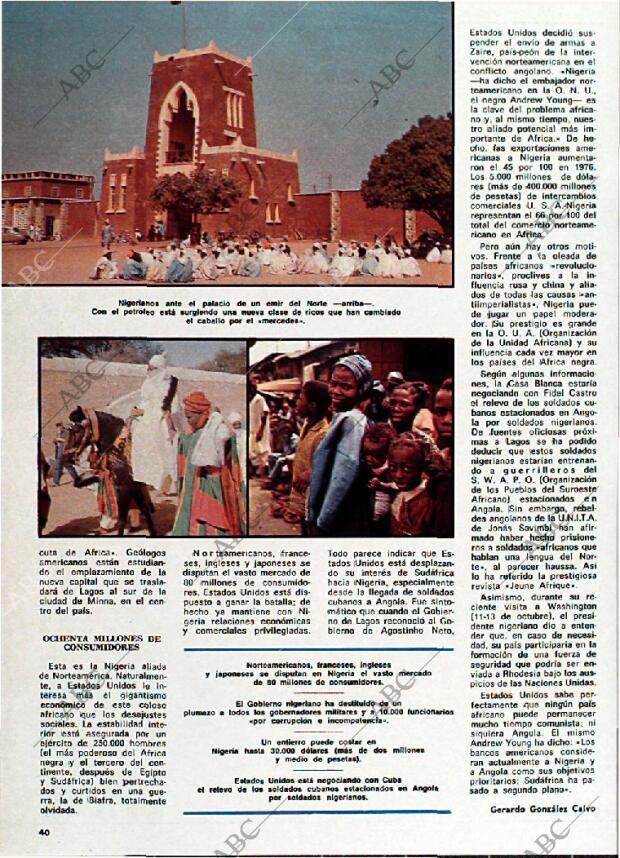 BLANCO Y NEGRO MADRID 16-11-1977 página 40