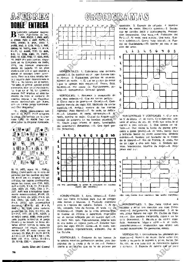 BLANCO Y NEGRO MADRID 16-11-1977 página 76