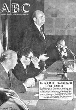 ABC MADRID 19-11-1977 página 1