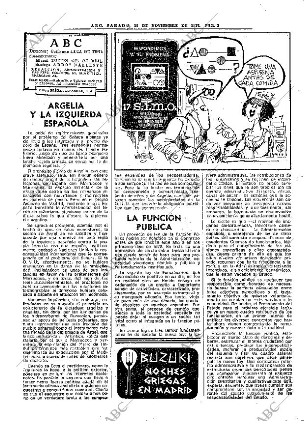 ABC MADRID 19-11-1977 página 22