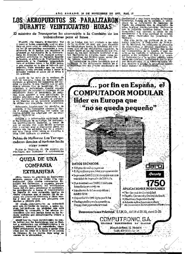 ABC MADRID 19-11-1977 página 37