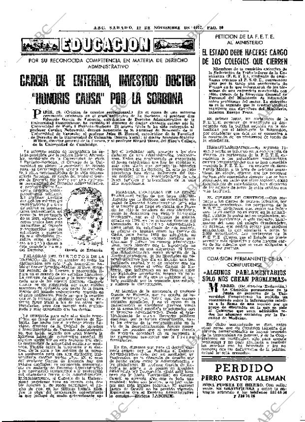 ABC MADRID 19-11-1977 página 40