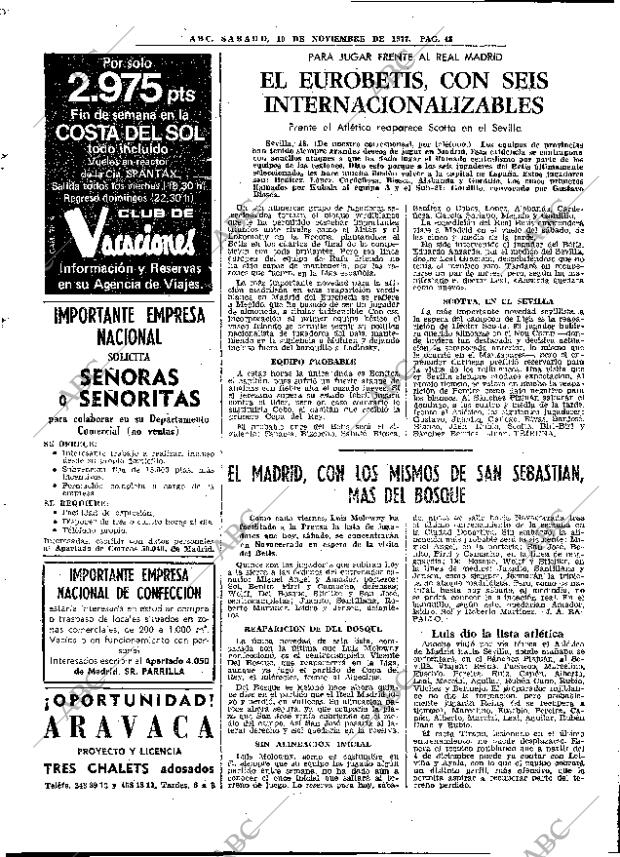 ABC MADRID 19-11-1977 página 68