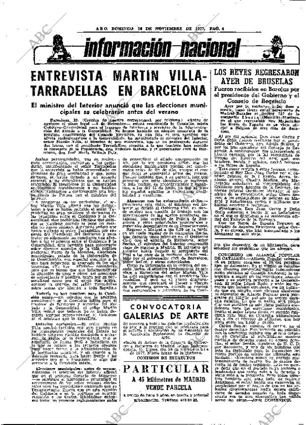ABC MADRID 20-11-1977 página 20