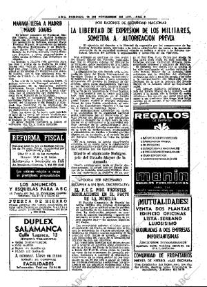 ABC MADRID 20-11-1977 página 21