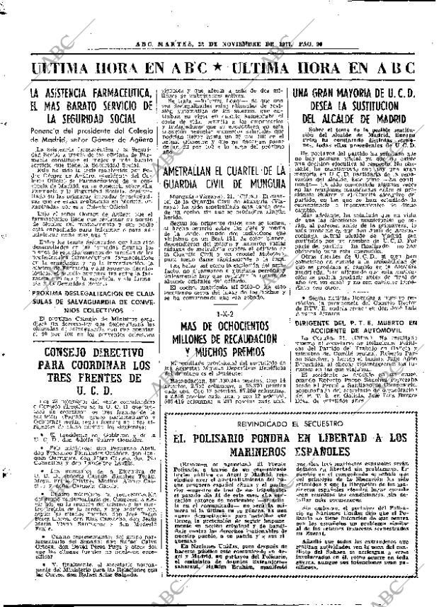 ABC MADRID 22-11-1977 página 112