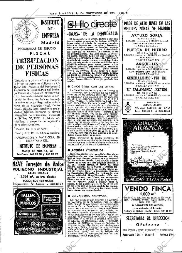 ABC MADRID 22-11-1977 página 24