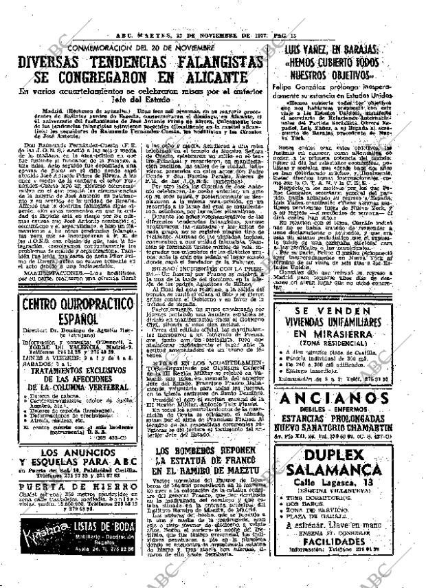 ABC MADRID 22-11-1977 página 29