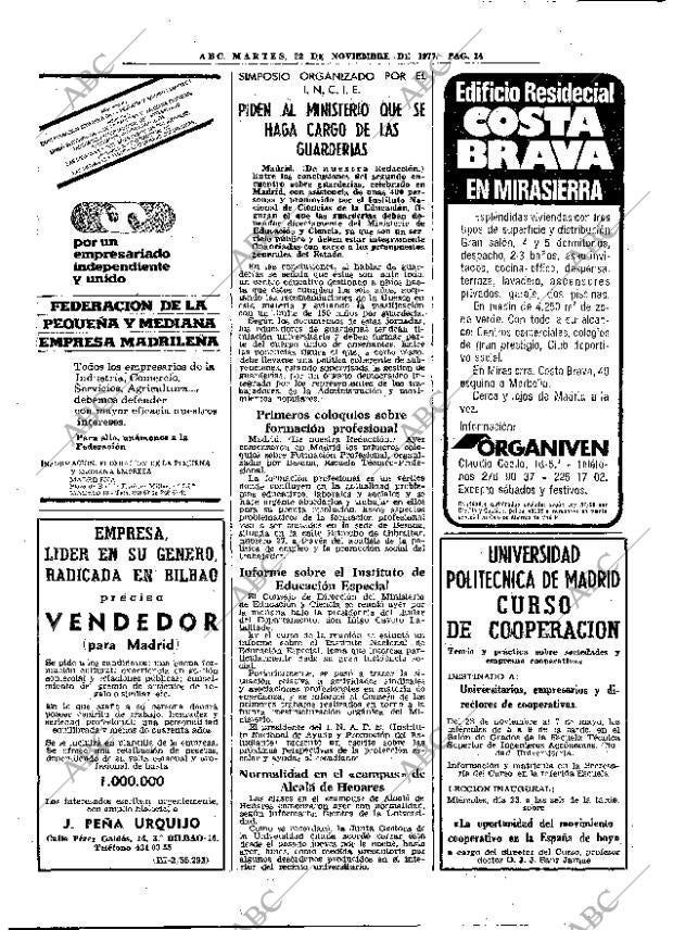 ABC MADRID 22-11-1977 página 40