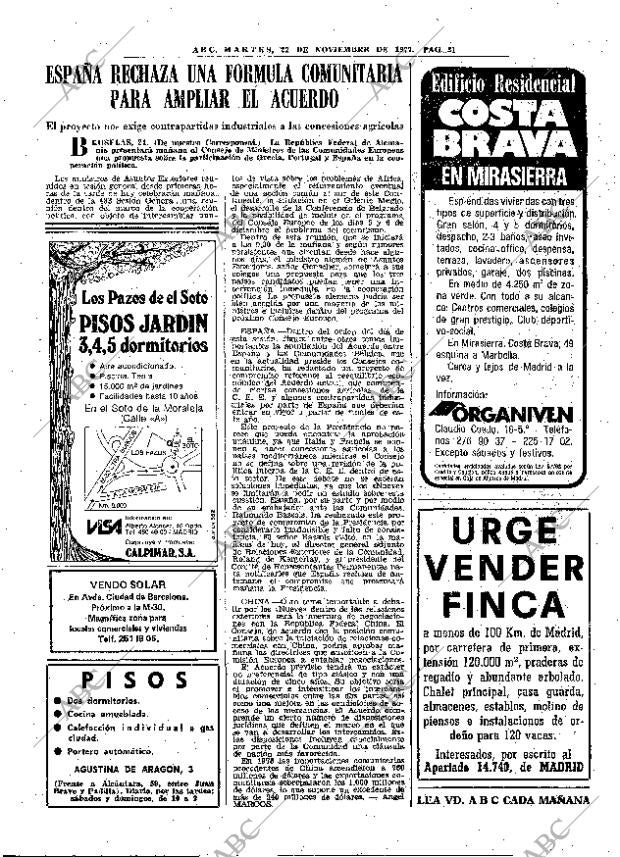 ABC MADRID 22-11-1977 página 47