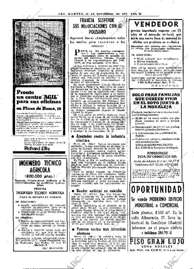 ABC MADRID 22-11-1977 página 48