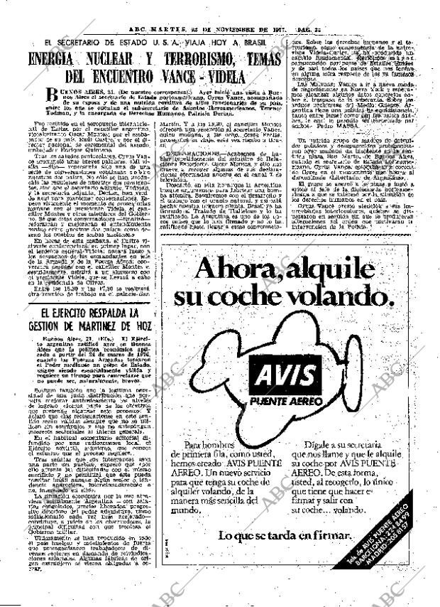 ABC MADRID 22-11-1977 página 51