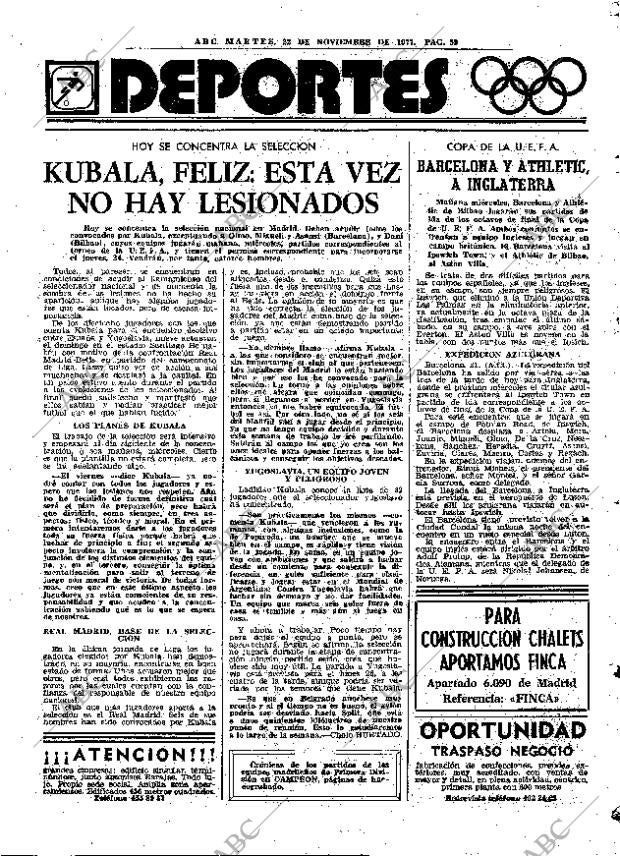 ABC MADRID 22-11-1977 página 75