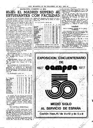 ABC MADRID 22-11-1977 página 81