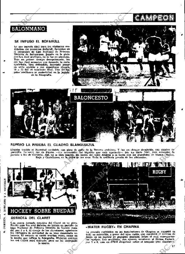 ABC SEVILLA 22-11-1977 página 27