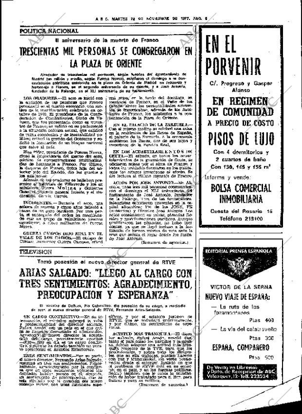 ABC SEVILLA 22-11-1977 página 39