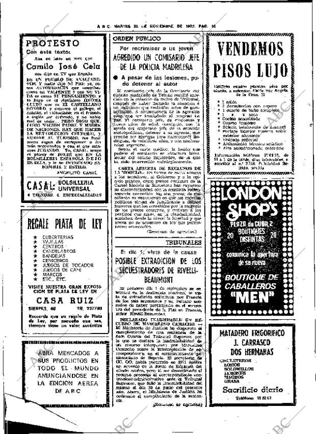 ABC SEVILLA 22-11-1977 página 40