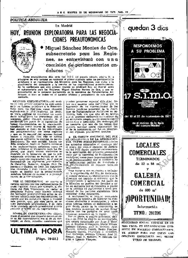 ABC SEVILLA 22-11-1977 página 41